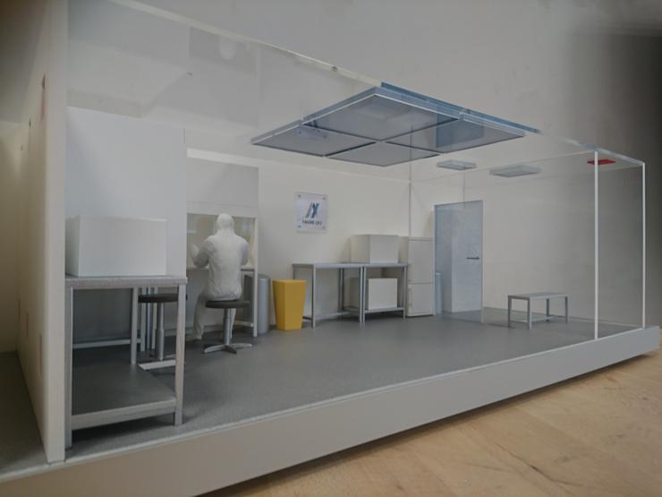 Maquette réalité augmenté industrie